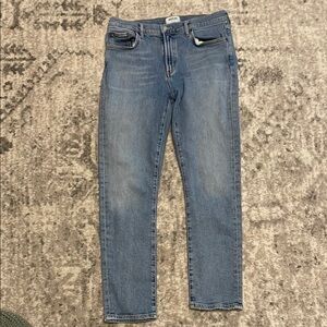 Agolde Women's Straight Leg Jeans - Blue